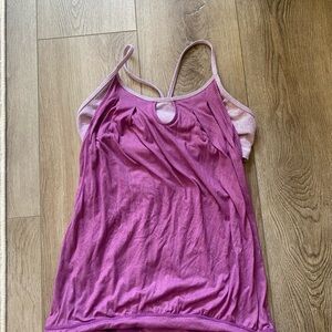 Lululemon Women's Pink Sleeveless Top